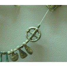 Necklace, solar cross, pre-Christian cross inside a circle